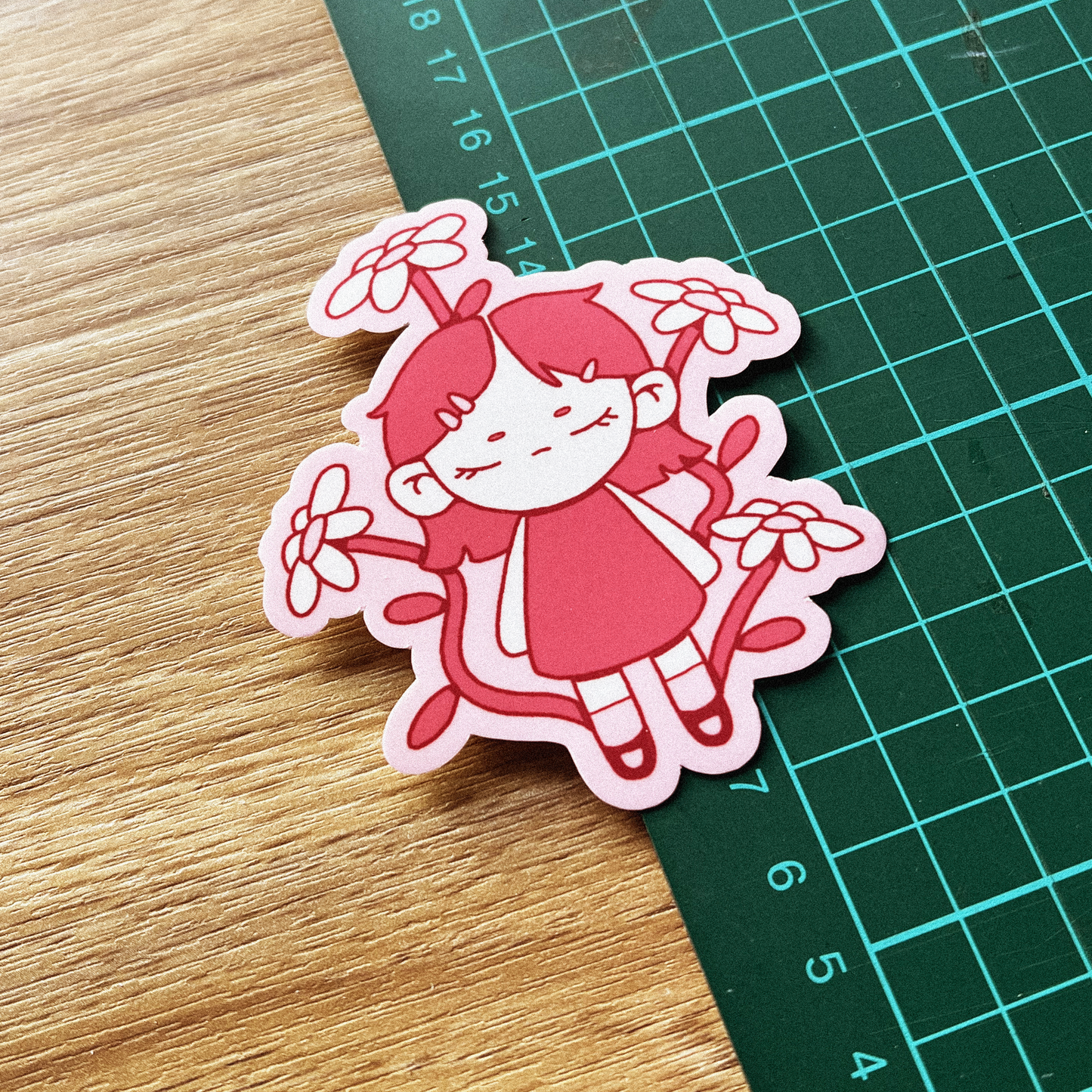 Flower Girl Sticker