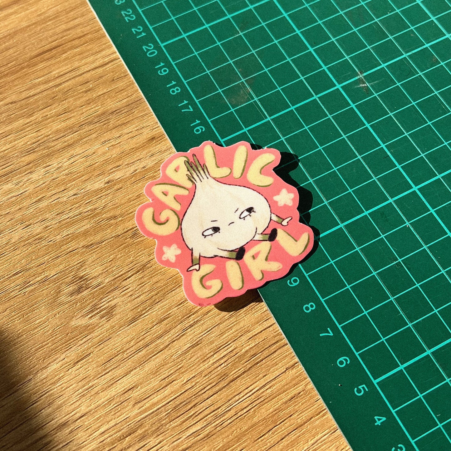 Garlic Girl Sticker