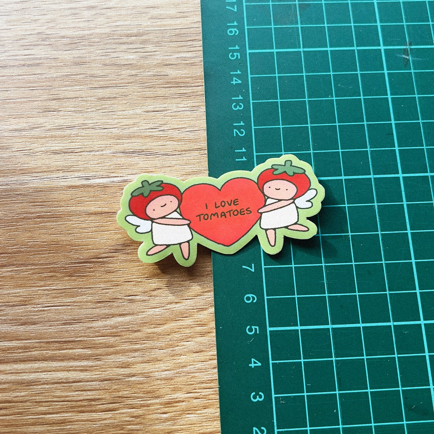 I Love Tomatoes Sticker