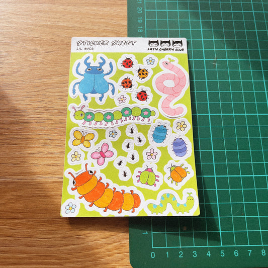 Lil Bugs Sticker Sheet