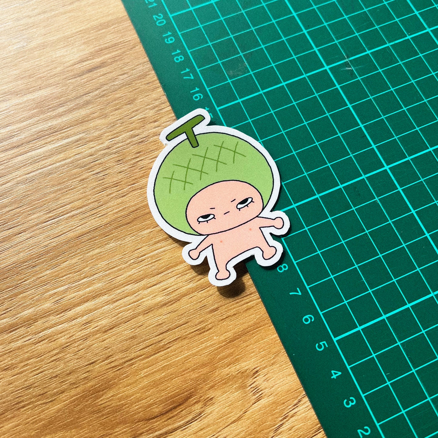 Melon Boy Sticker
