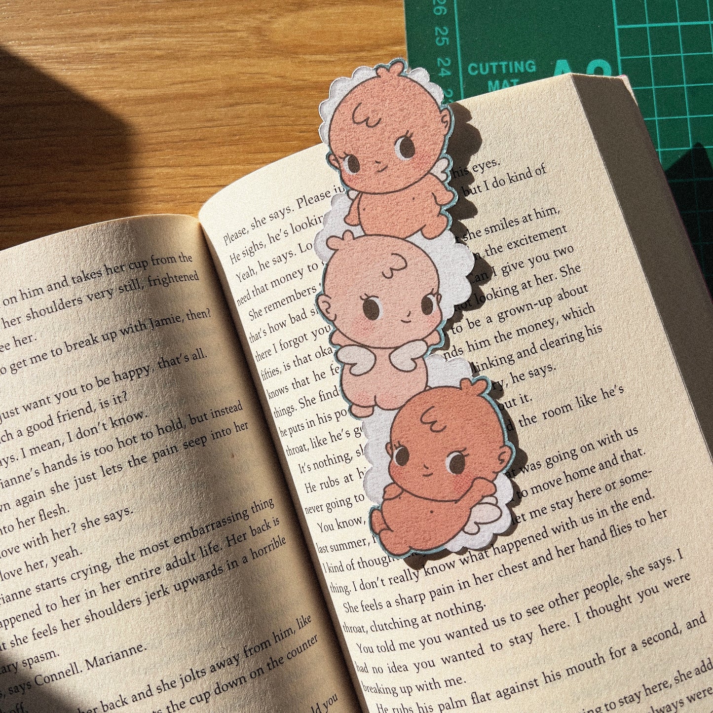 Angel Kewpies Bookmark