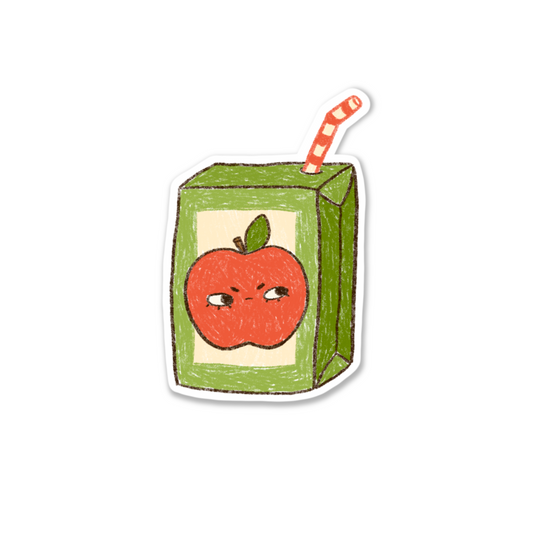 Apple Juice Sticker