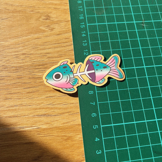 Bony Fish Sticker