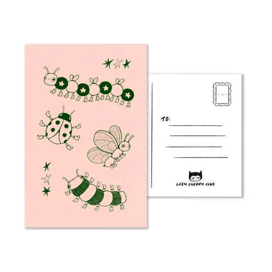 Bugs In Boots Postcard