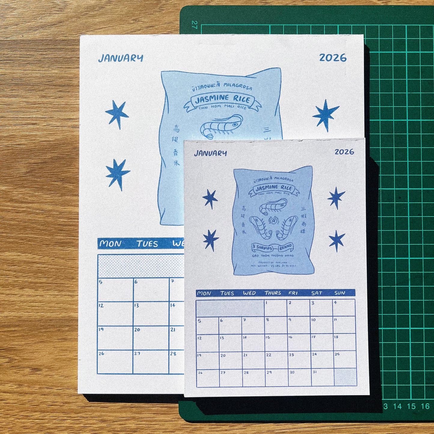 2026 Tear-Off Calendar