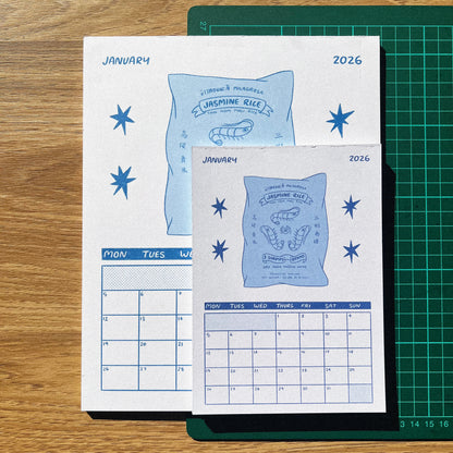 2026 Tear-Off Calendar