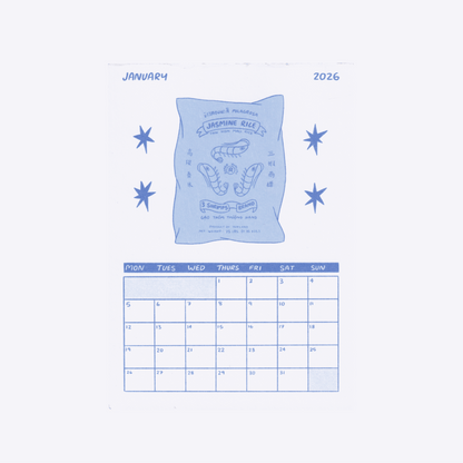 2026 Tear-Off Calendar