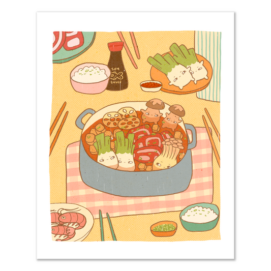 Dinner Time 8x10" Print