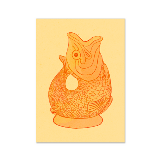 Fish Jug 5x7" Print