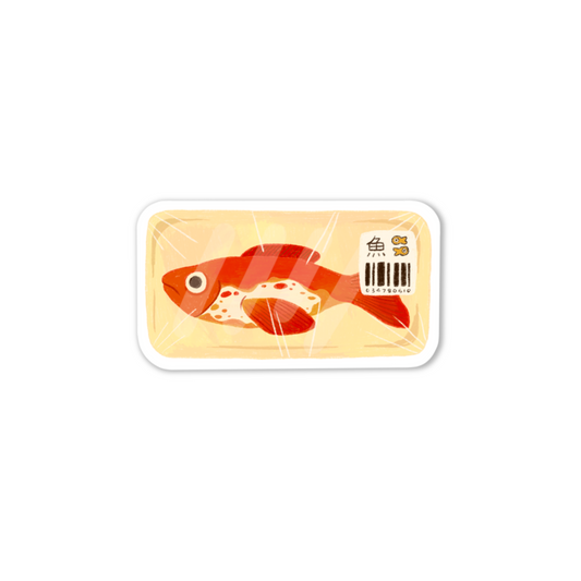 Fish Tray Sticker