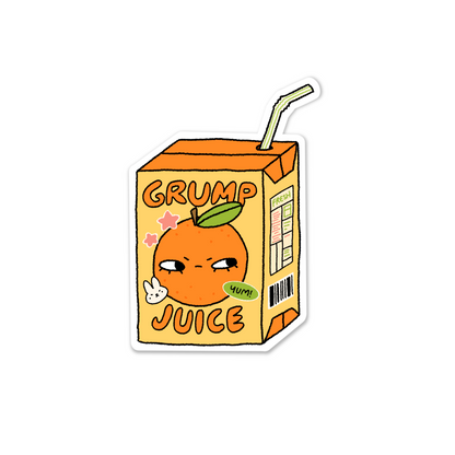 Grump Juice Sticker