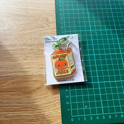 Grump Juice Keychain