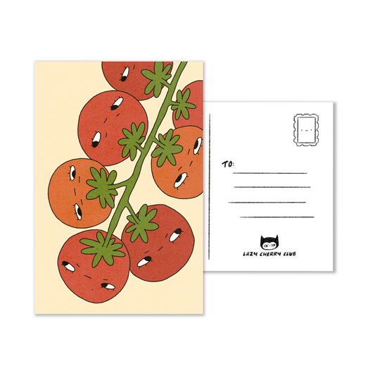 Grumpy Tomatoes Postcard