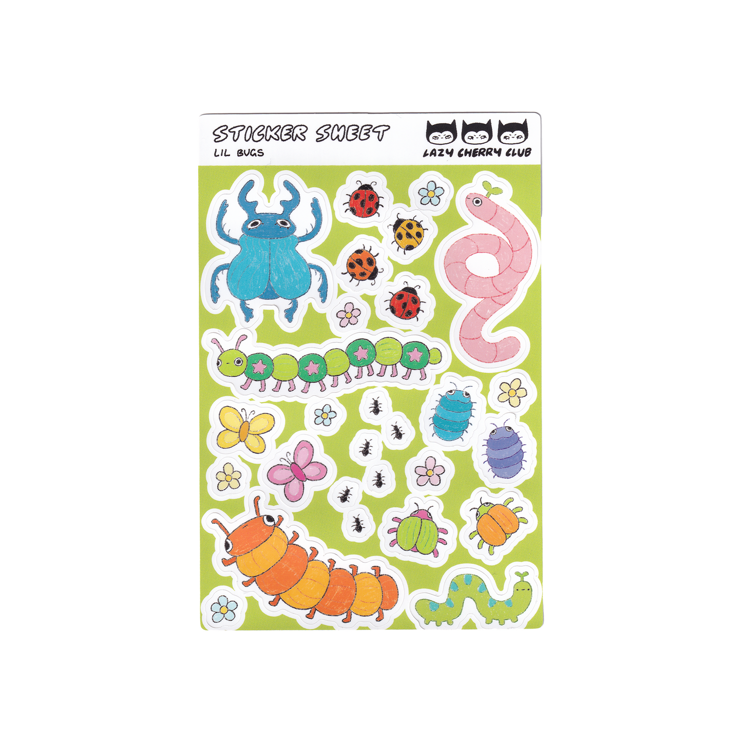 Lil Bugs Sticker Sheet