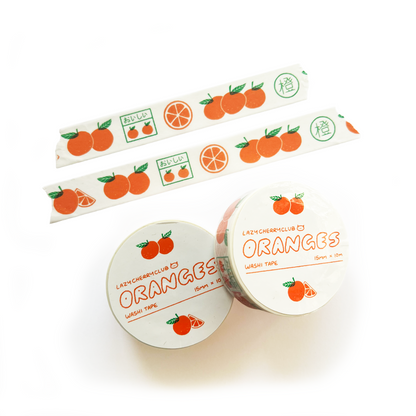 Oranges Washi Tape