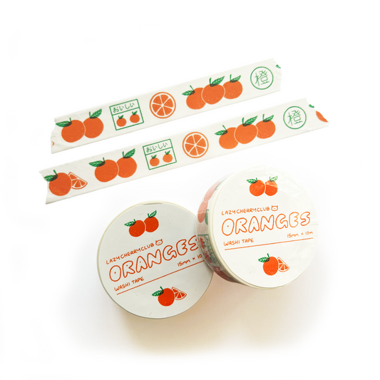 Oranges Washi Tape