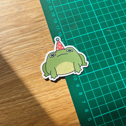 Party Frog Sticker