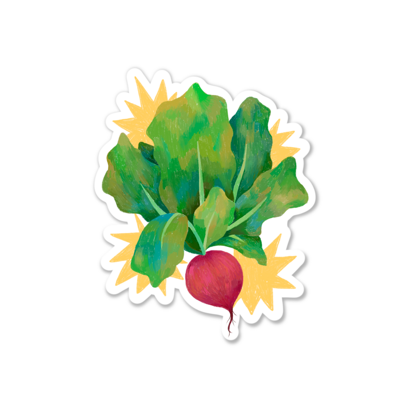 Radish Sticker