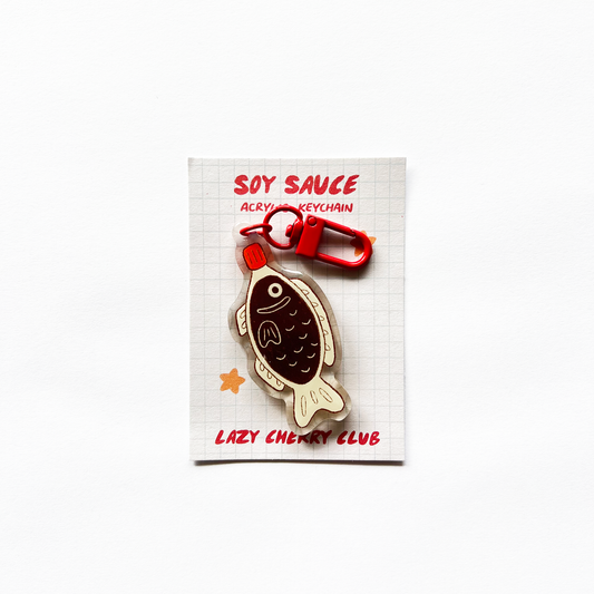 Soy Sauce Keychain
