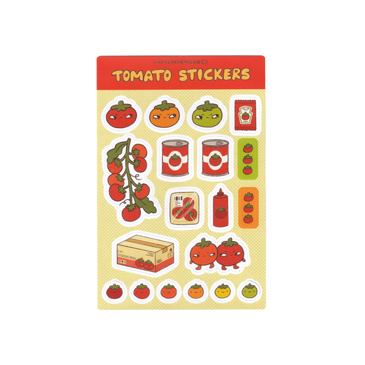 Tomato Sticker Sheet