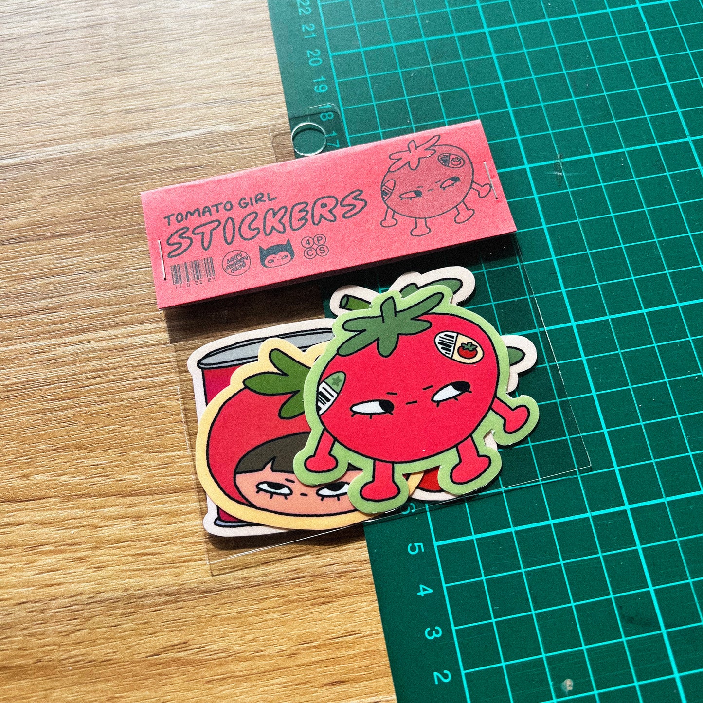 Tomato Girl Sticker Pack