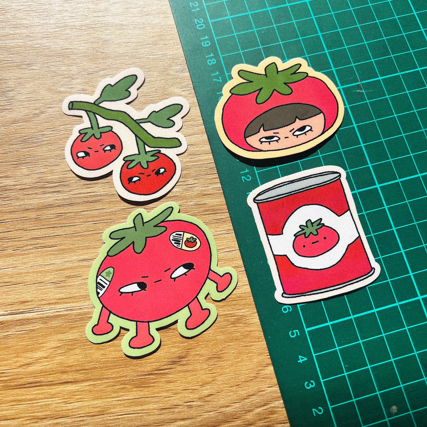 Tomato Girl Sticker Pack